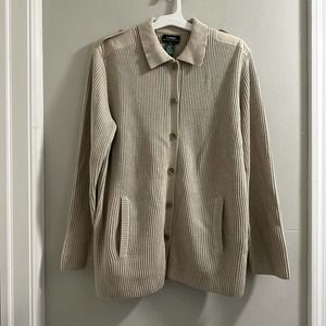 Ralph Lauren LRL Men's Knit Warm Collared Button Up Cardigan Sweater